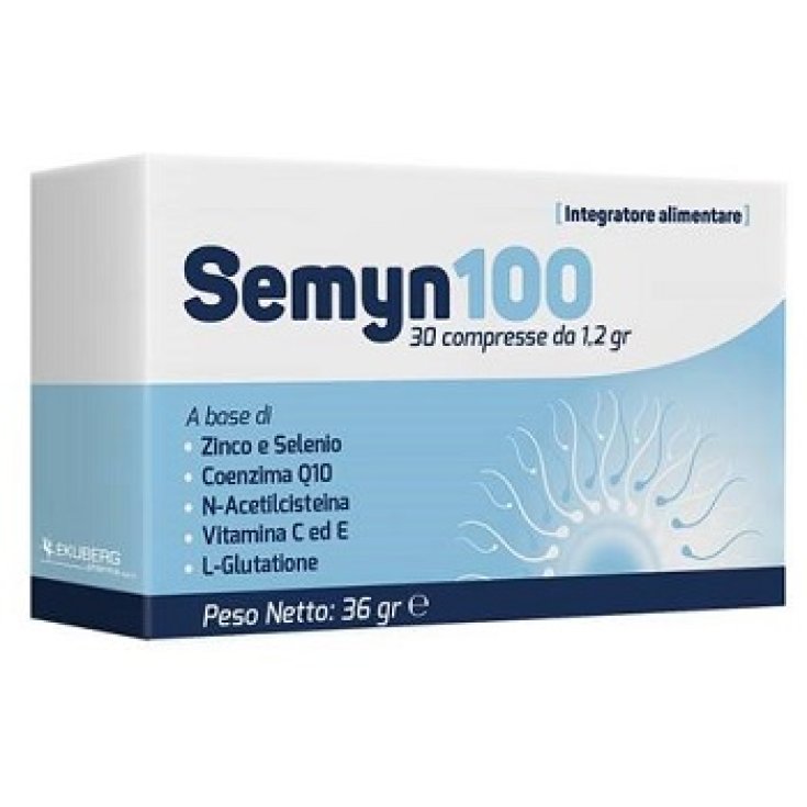 Ekuberg Pharma Semyn100 Complément Alimentaire 30 Gélules