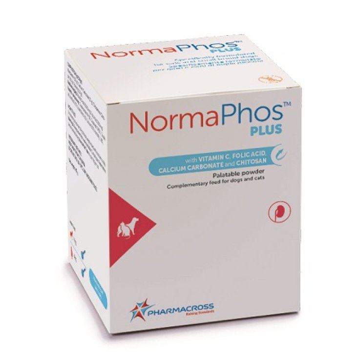 Pharmacross Normaphos Plus Aliment Complémentaire Pour Chiens Et Chats 45 g