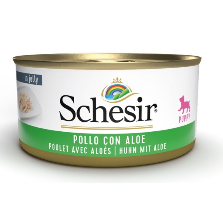 SCHESIR CHIOT POULET A L'ALOE150G