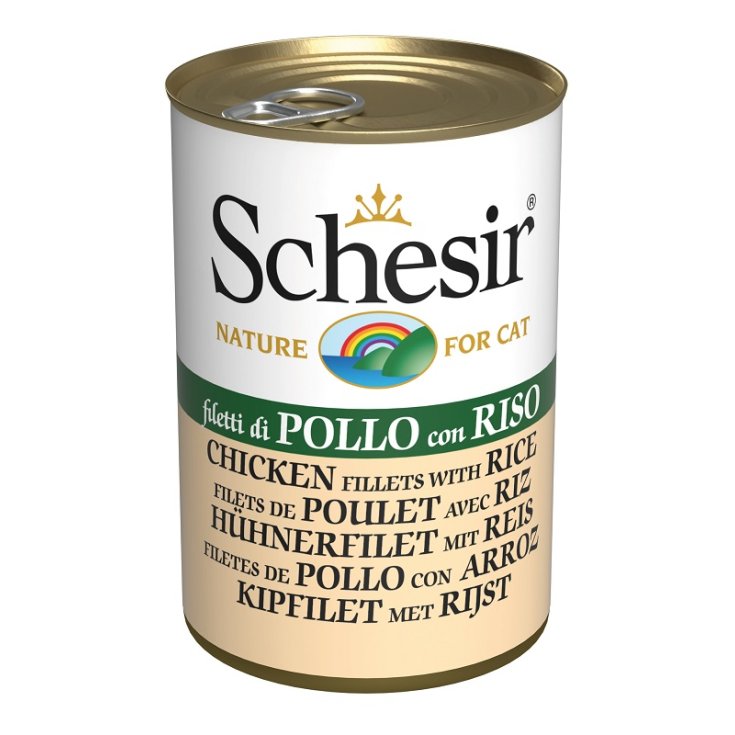 SCHESIR RIZ AU POULET CAT FIL 140G