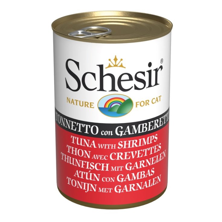 SCHESIR CHAT THON TIGE 140G