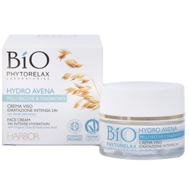 Bio Phytorelax Hydro Avena Crème Visage Hydratante Intense 24h 50 ml