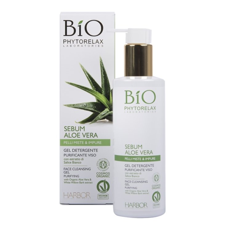 Bio Phytorelax Sébum Aloe Vera Gel Nettoyant 200 ml