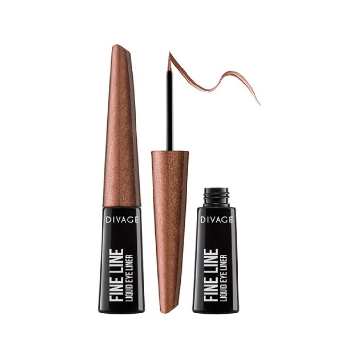 Divage Fine Line Eyeliner Liquide 5409 Brun Nacré