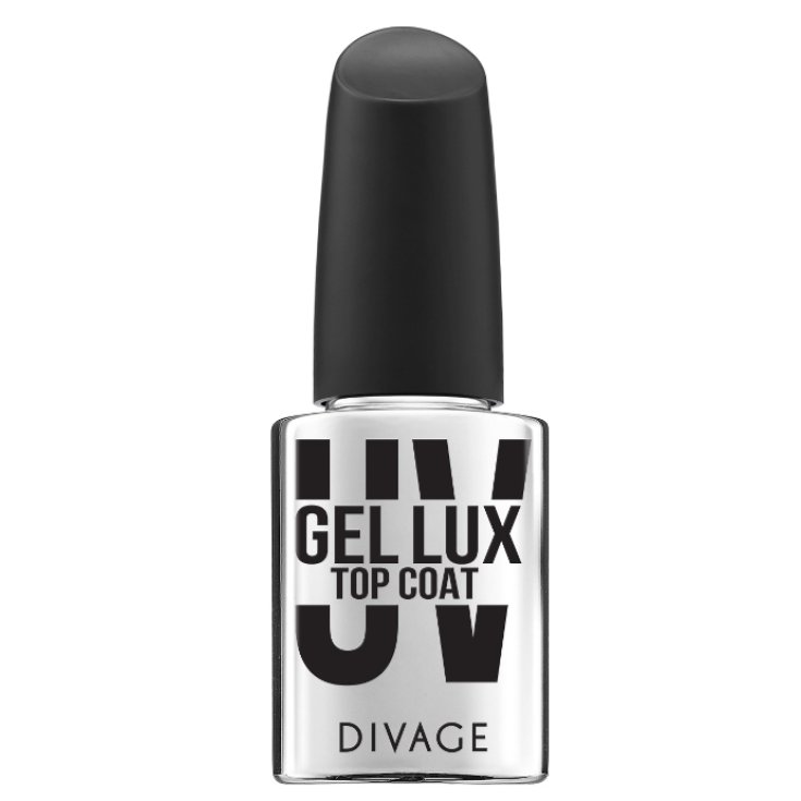 Divage UV Gel Lux Top Coat Couvrant Vernis Effet Brillant