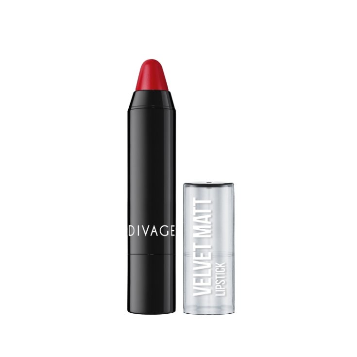 Divage Velvet Matt Chubby Rouge à Lèvres Effet Mat 05 Rouge Tango