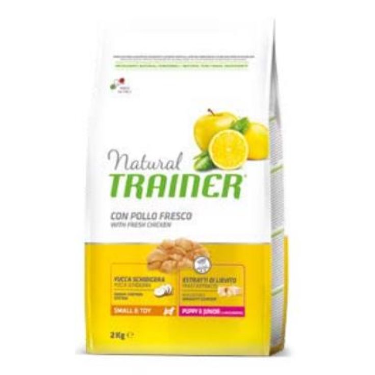 Natural Trainer Size Small & Toy Puppy & Junior avec Poulet 2kg