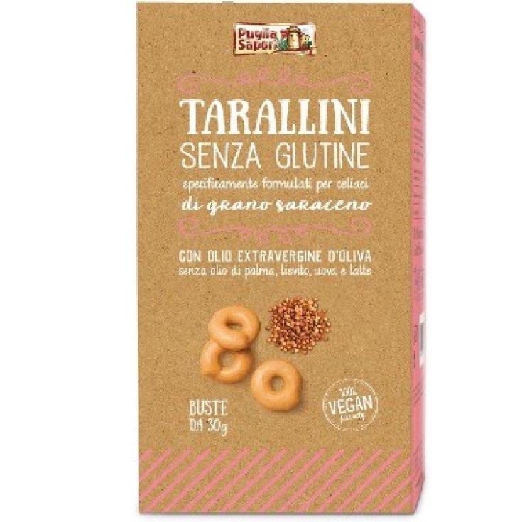 Pouilles Sapori Tarallini Sarrasin Sans Gluten 6x30g