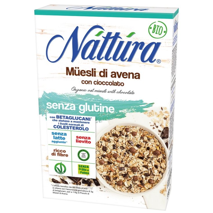 Muesli di Avena con Cioccolato N&aacute;tt&uacute;ra 300g