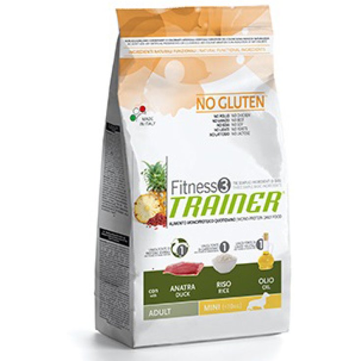 Nova Foods Trainer Fitness 3 Adulte Mini Canard Riz Et Huile 2kg