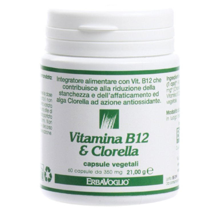 VITAMINA B12+CLORELLA 60CPS