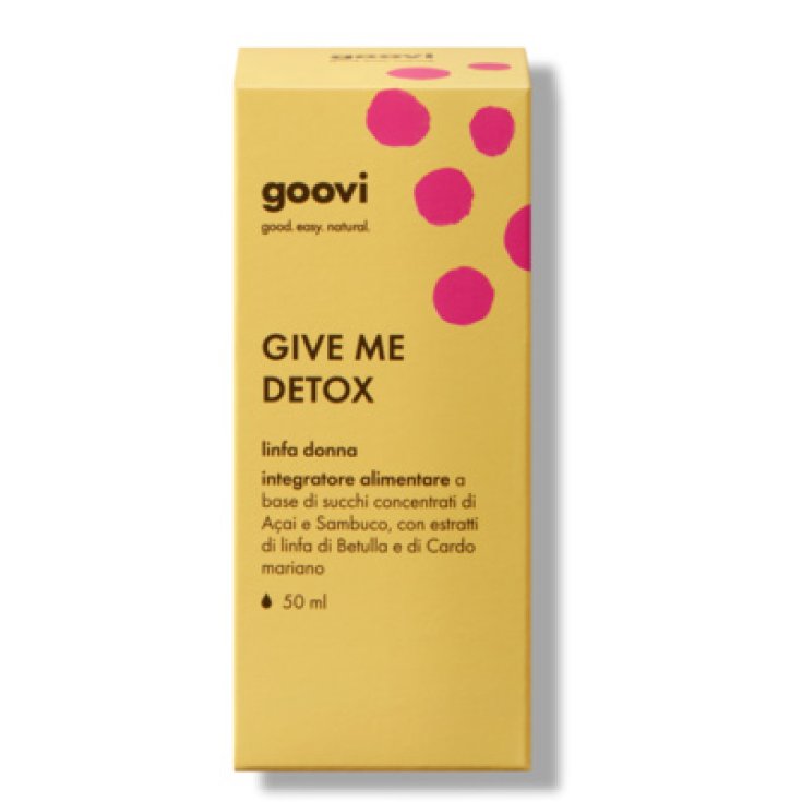 Goovi Give Me Detox Linfa Donna Complément Alimentaire 50ml