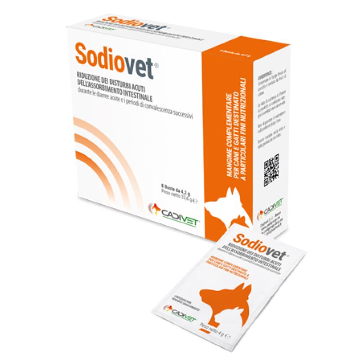 Cadivet Sodiovet® Complément Alimentaire Pour Animaux 8 Sachets