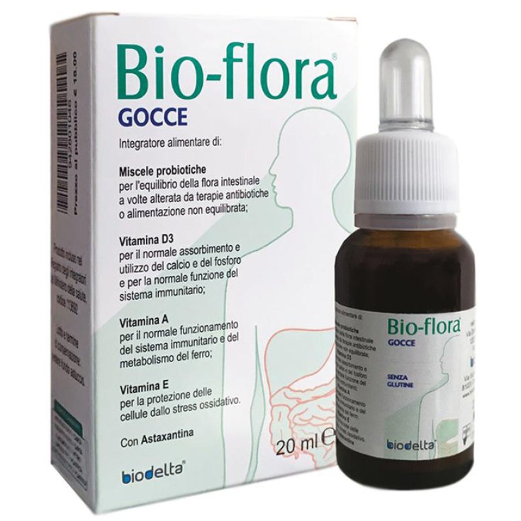 Biodelta Bioflora Gouttes Complément Alimentaire 20 ml