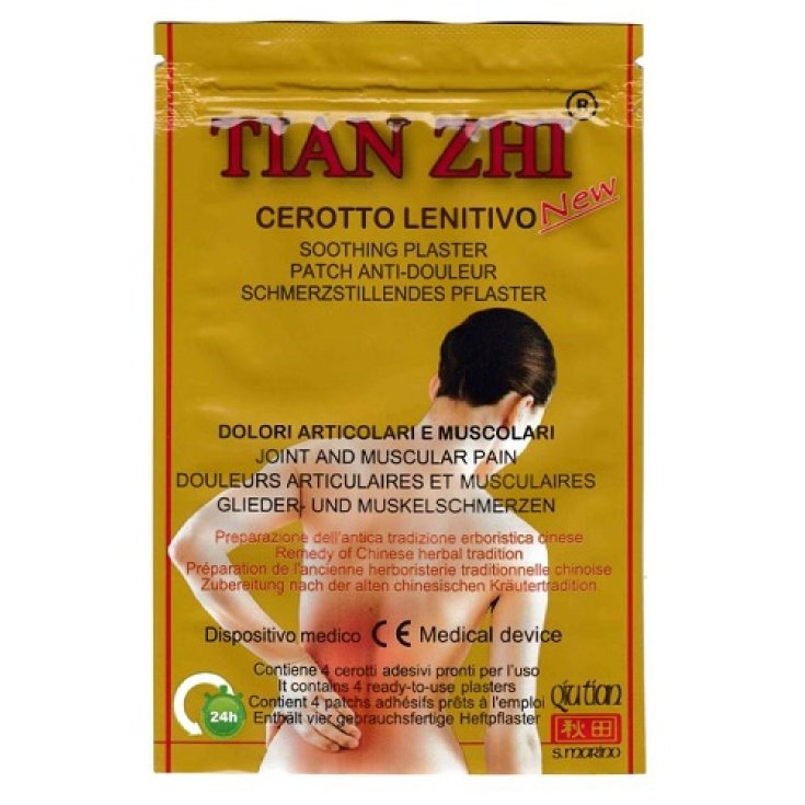 Qiu Tian Tian Zhi® Patch Apaisant Douleurs Articulaires Et Musculaires 4 Pièces