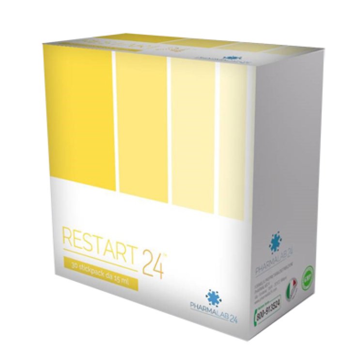 PharmaLab24 Restart24 Complément Alimentaire 30 Stickpack De 15ml