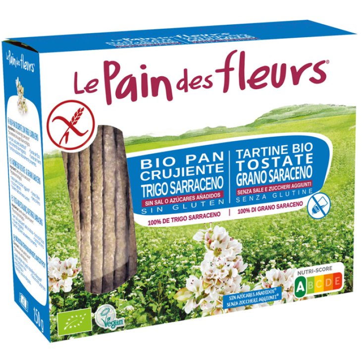 Pain Des Fleurs Tartine De Sarrasin Sans Sel Et Sans Gluten 150g