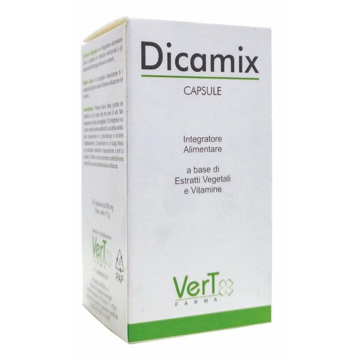 VerT Farma Dicamix Complément Alimentaire 30 Gélules