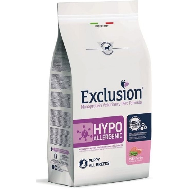 EXCLUSION MD HYP PORC/POIS 12KG