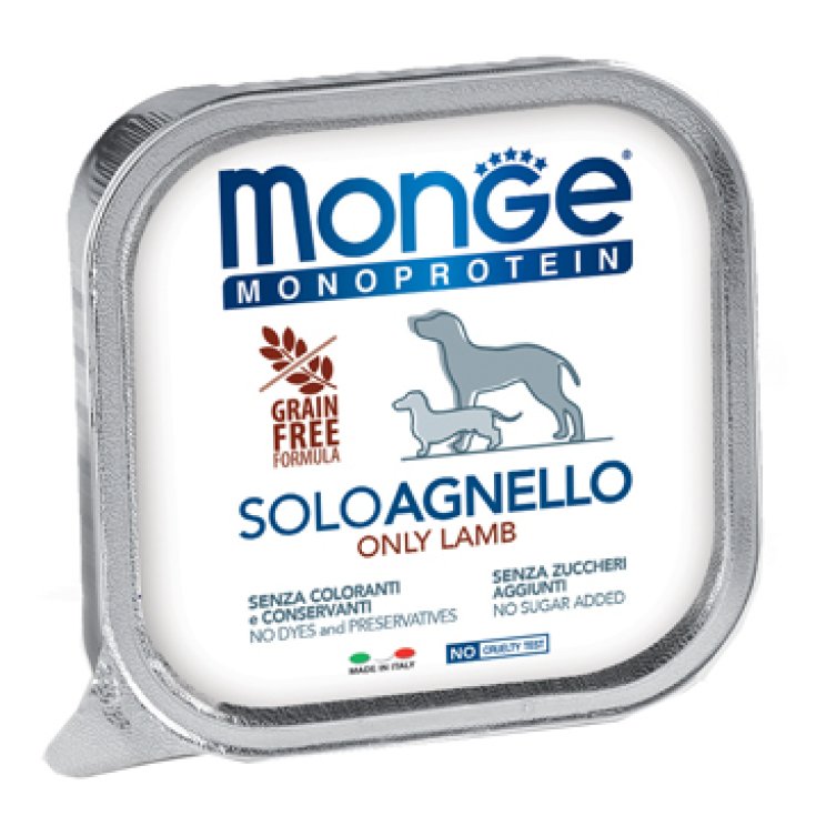 MONGE SINGLE PROT 100% AGNEAU 150G