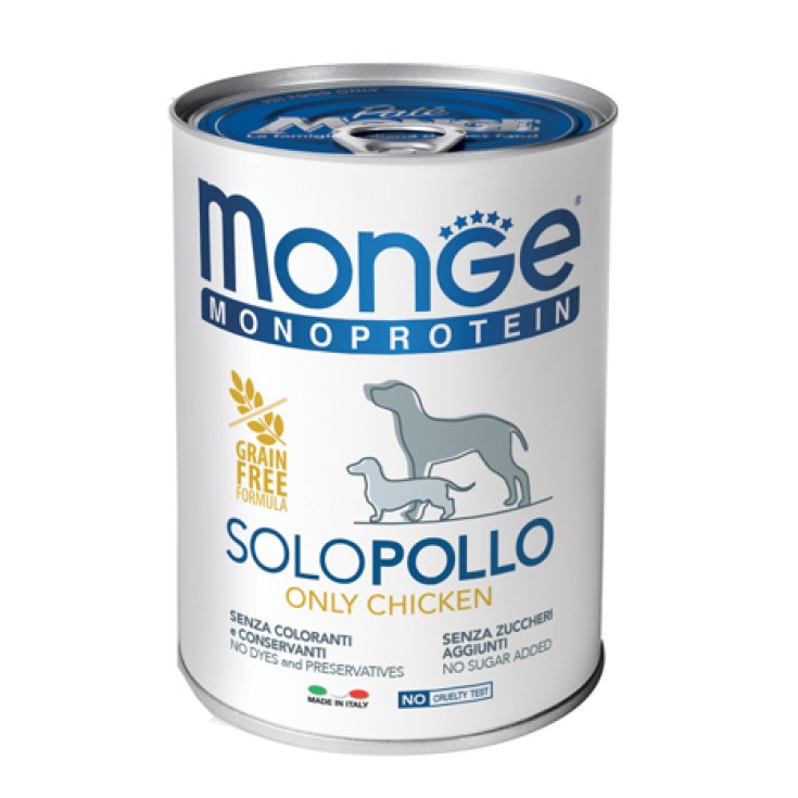 MONGE MONOPROT 100% POULET 400G