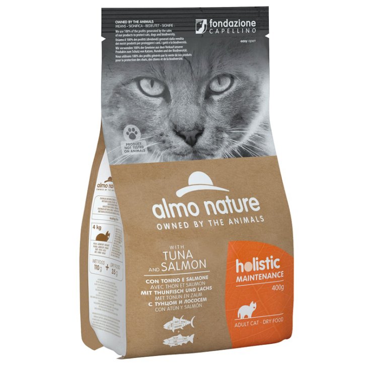 HOLISTIC CAT SEC M TON/SAL400G