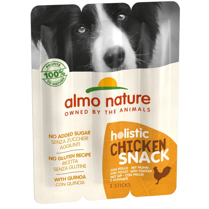 HOLISTIC SNACK CHIEN 10 POULET3PCS