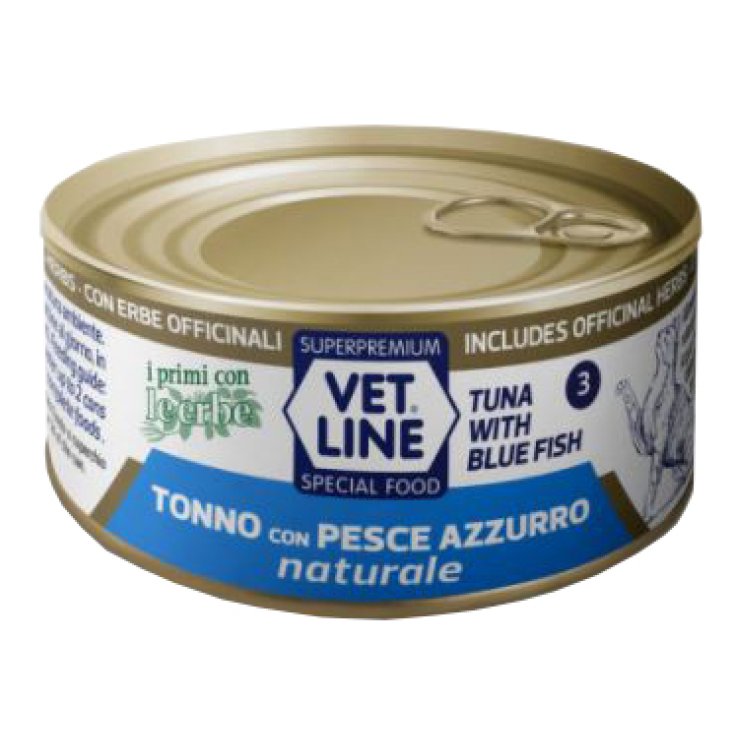 VET LINE CHAT THON+POISSON 70G