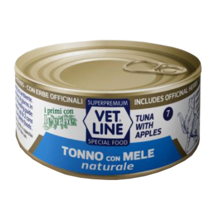 VET LINE CAT THON+POMMES 70G