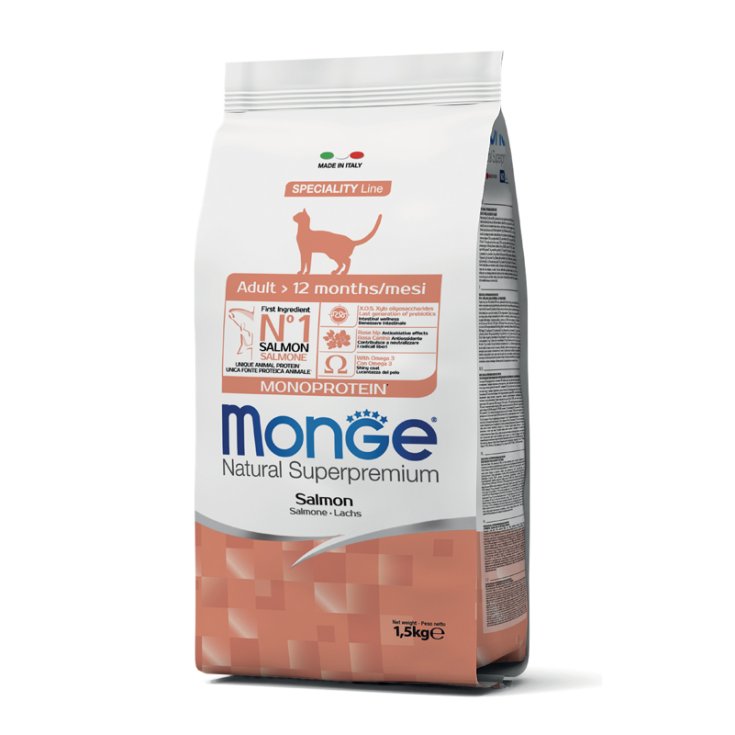 MONGE CAT ADULTE SAUMON 1,5KG