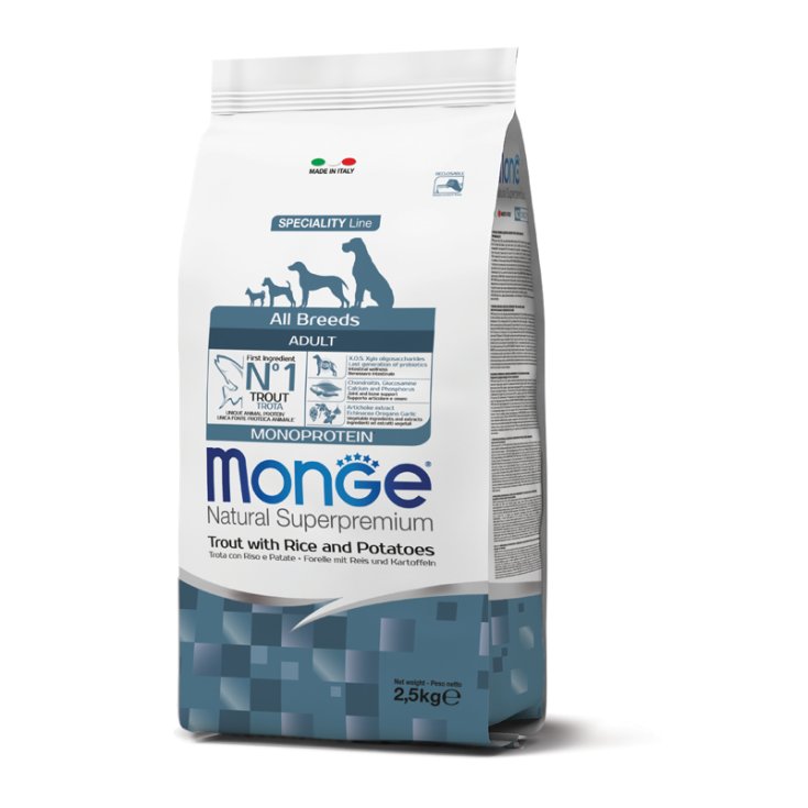 MONGE AB AD TRUITE/RIZ/PA2,5KG