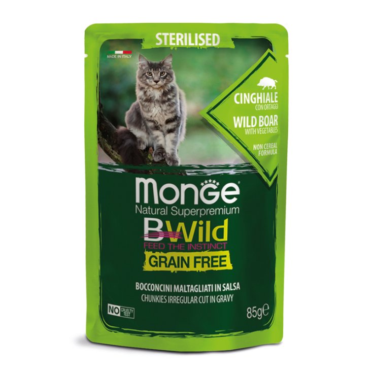 MONGE BWILD STÉRIL CING/ORT85G