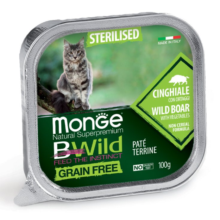 MONGE BWILD CHAT STÉRIL CIN/ORT