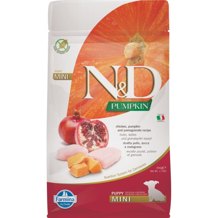 N&D P CHIEN POULET/MELOG P MIN80G