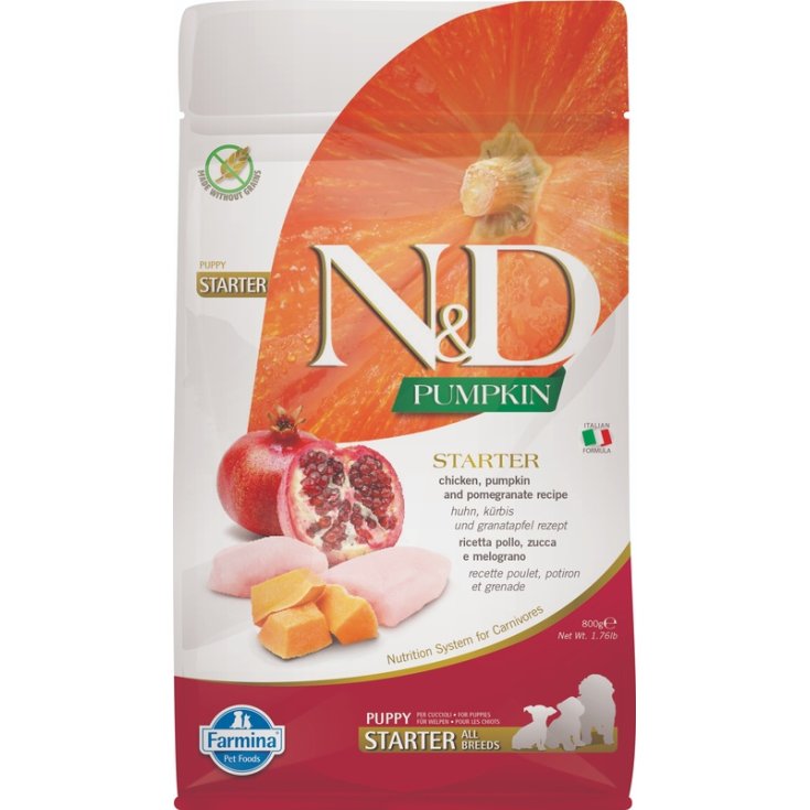 N&D P CHIEN POULET/MELOG SP A800G