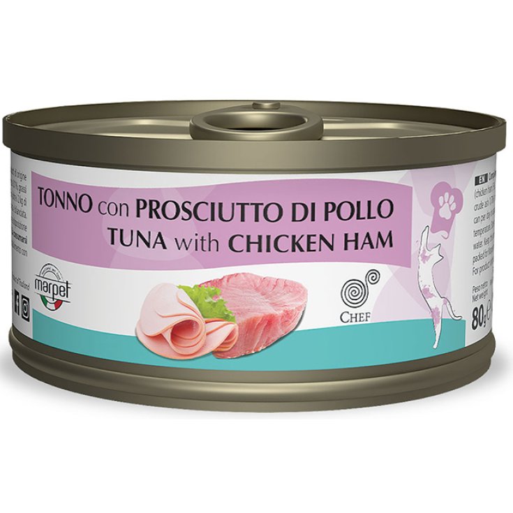 CHEF THON JAMBON POULET 80G