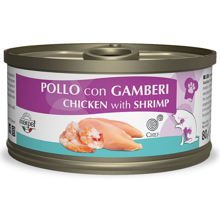 CHEF POULET CREVETTES 80G