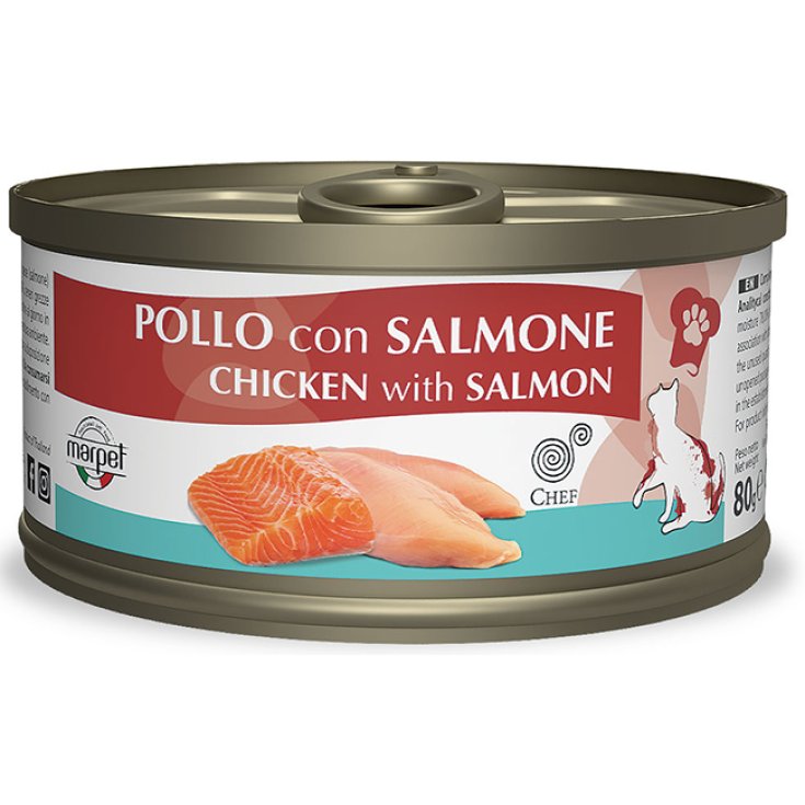 CHEF POULET SAUMON 80G