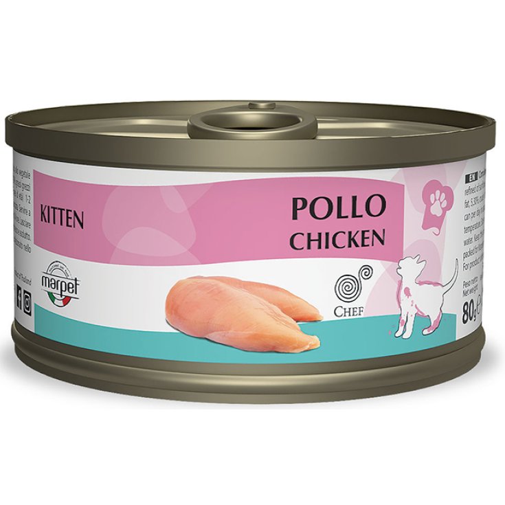 CHEF CHATON POULET 80G