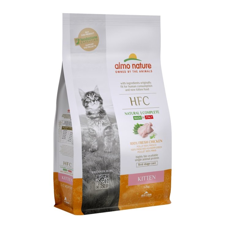 HFC CHAT CHATON SEC POULET 1,2KG