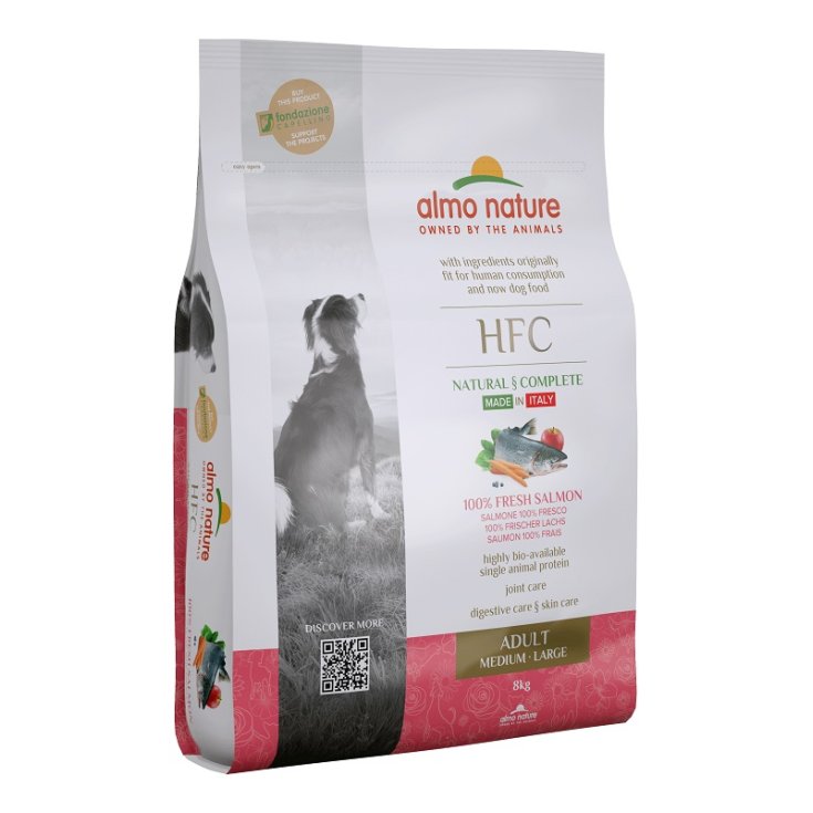 HFC CHIEN SEC ML AD SAUMON 8KG