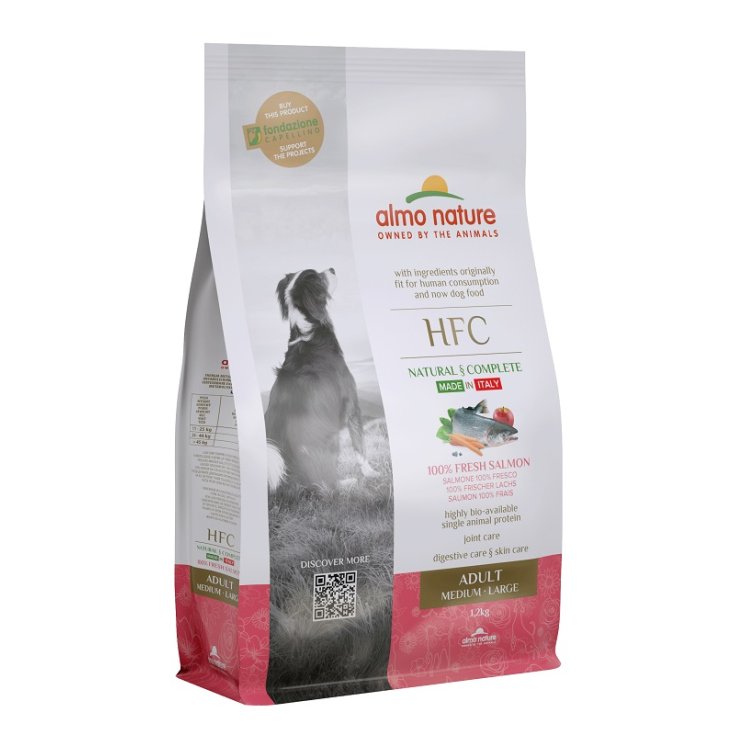 HFC DOG DRY ML AD SAUMON1,2KG