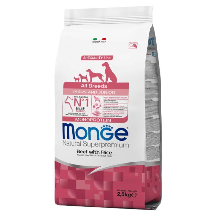 MONGE AB PUPPY BŒUF&RIZ 2,5KG