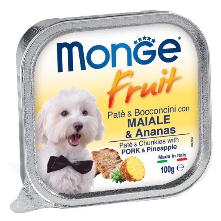 MONGE FRUIT CHIEN PORC & ANANAS