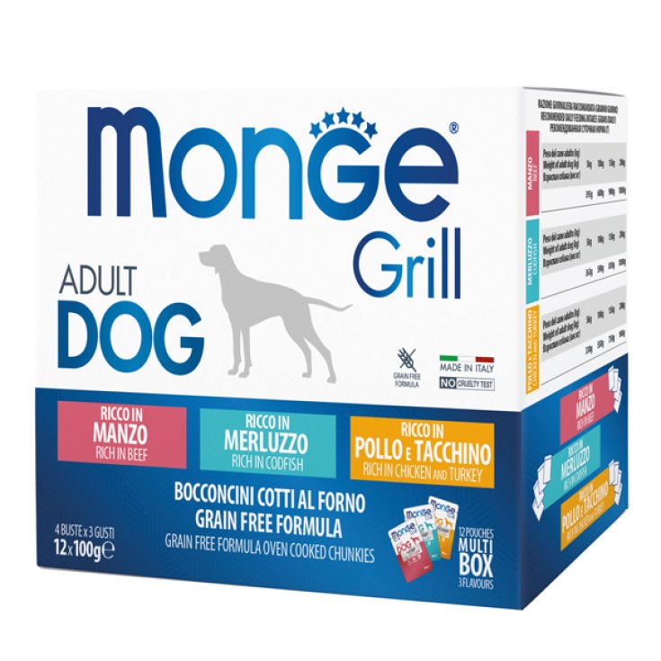 MONGE GRILL MULTIBOX AU BOEUF