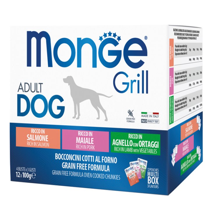 MONGE GRILL MULTIBOX AU SAUMON