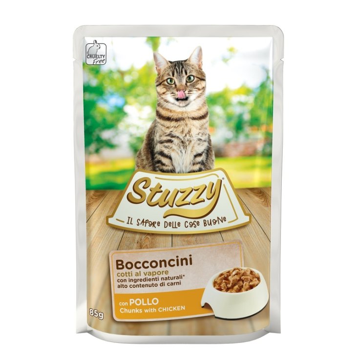 STUZZY CAT POULET BOCCONC 85G