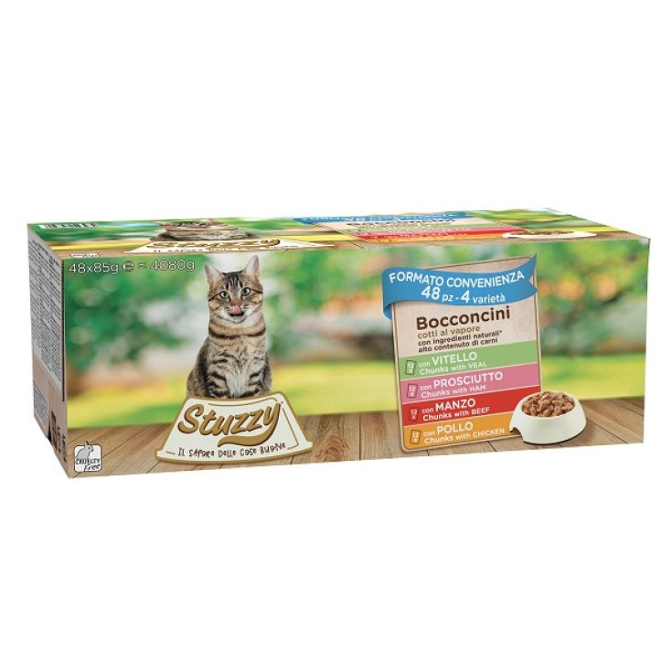 STUZZY CHAT BOCCONC FERME 4 85G