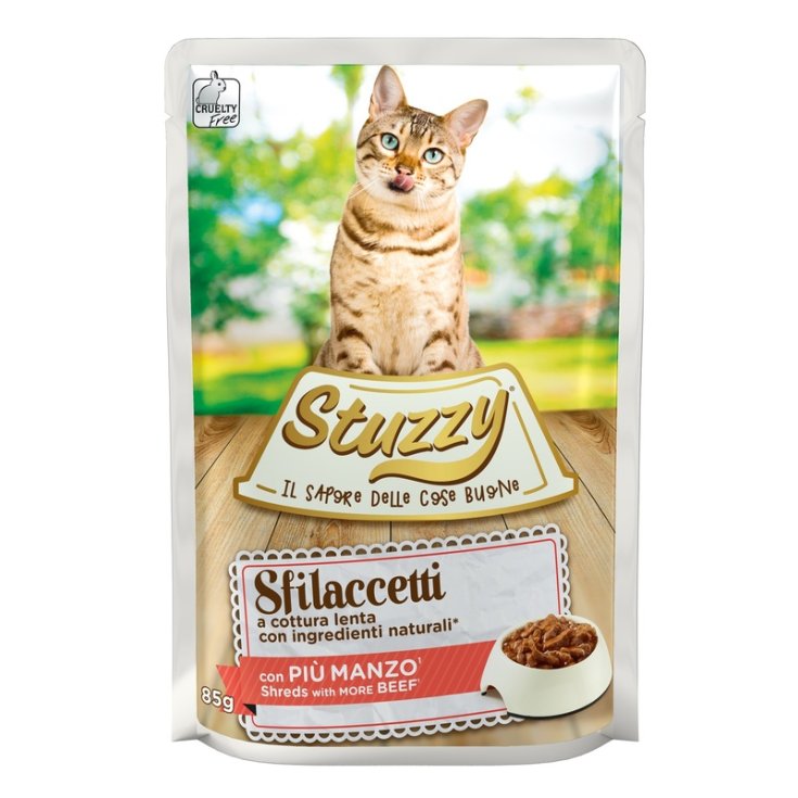 STUZZY CAT BOEUF FLUSH 85G