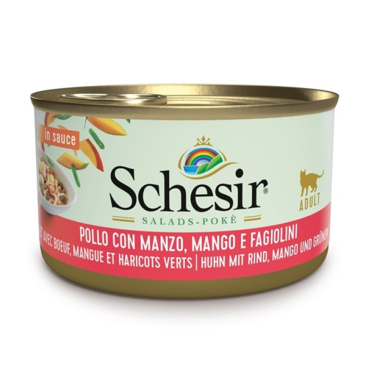 SCHESIR SALADE POULET BOEUF 85G